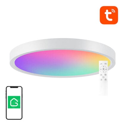 Gosund LB12 έξυπνο φωτιστικό οροφής 30cm WiFi/Bluetooth 16M RGBCW 1920lm Tuya + τηλεχειριστήριο.