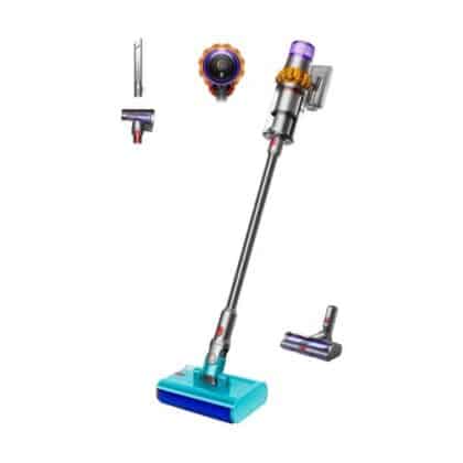 Dyson V15s Detect Submarine 494724-01 ασύρματο σκουπάκι χειρός σε μπλε και ασημί χρώμα