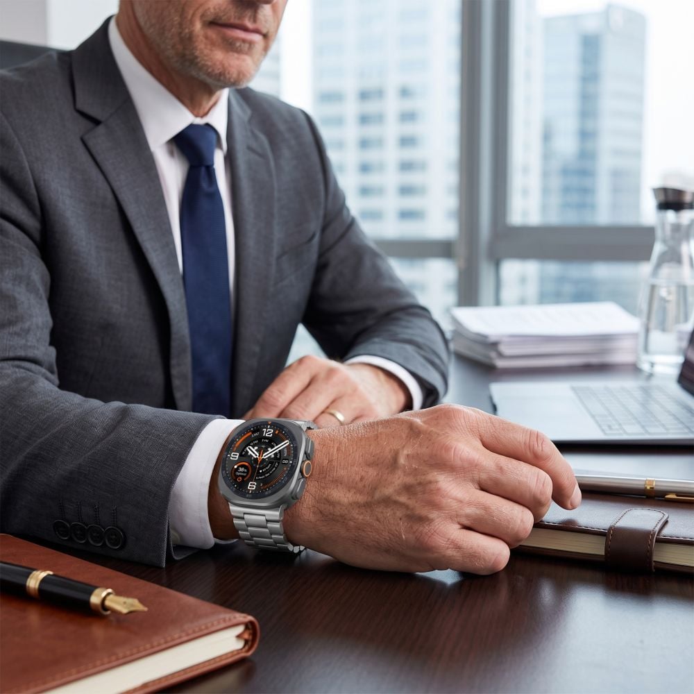 Tech-Protect Stainless Samsung Galaxy Watch Ultra 1 / 2 (2024-2026) 47 mm Ασημί - Image 3