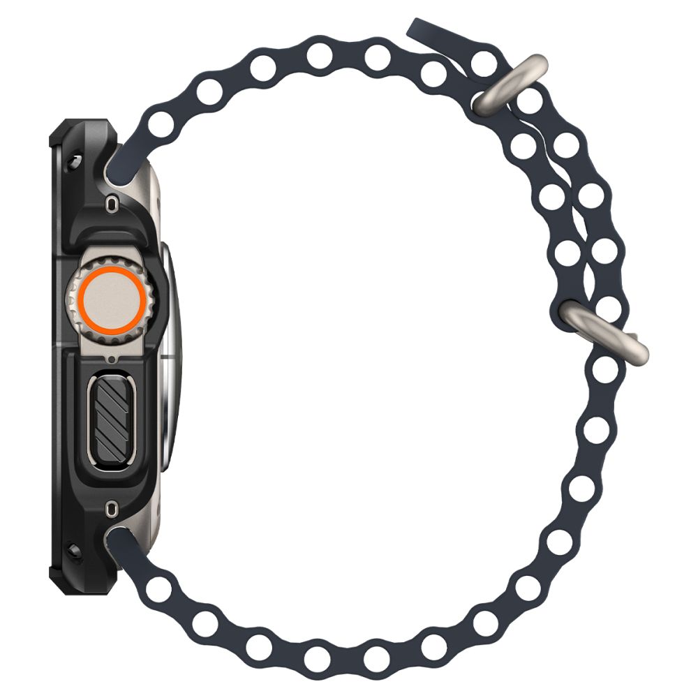 Spigen Tough Armor Apple Watch Ultra 1 / 2 / 3 / 4 (49 mm) Μαύρο - Image 5