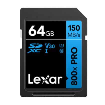Lexar Professional 800x Pro Κάρτα Μνήμης SDXC 64GB