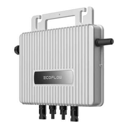 Μικρομετατροπέας EcoFlow Stream 800W με καλώδια φωτοβολταϊκών και εναλλασσόμενου ρεύματος