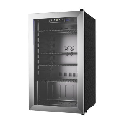 Euhomy BR001-110 Ψυγείο Ποτών 91L, Ασημί