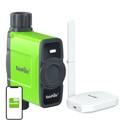 RainPoint ελεγκτής άρδευσης Wifi 1 ζώνης με πύλη