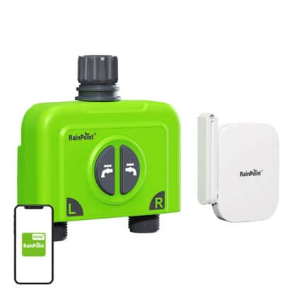 RainPoint Ελεγκτής Άρδευσης 2 Ζωνών με WiFi Πύλη