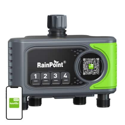 RainPoint WiFi Ελεγκτής Άρδευσης 4 Ζωνών