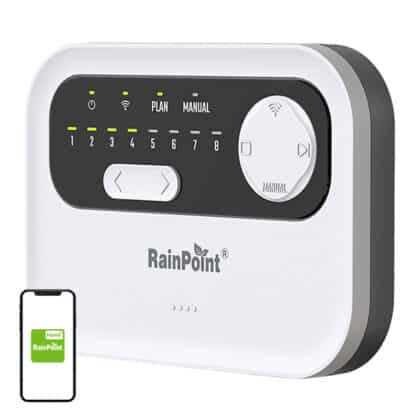 RainPoint Ελεγκτής Άρδευσης WiFi 8 Ζωνών