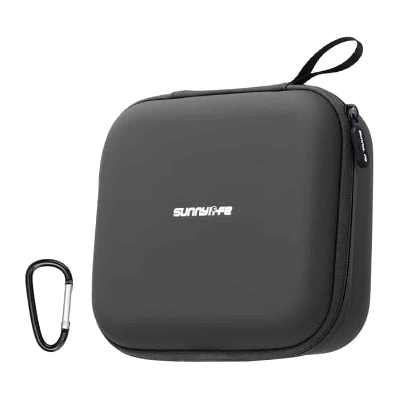 Sunnylife Mini Body Case Θήκη Δερμάτινη με Τσέπη από Δίχτυ για DJI Neo 2, Μαύρη