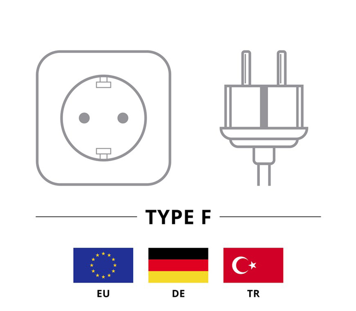GOOBAY καλώδιο τροφοδοσίας 57846 0.75mm² 1m μαύρο - Image 2