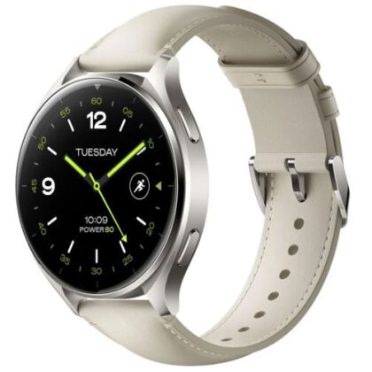 Xiaomi Watch 2 Smartwatch, Titan Gray με Δερμάτινο Λουράκι EU BHR9306GL