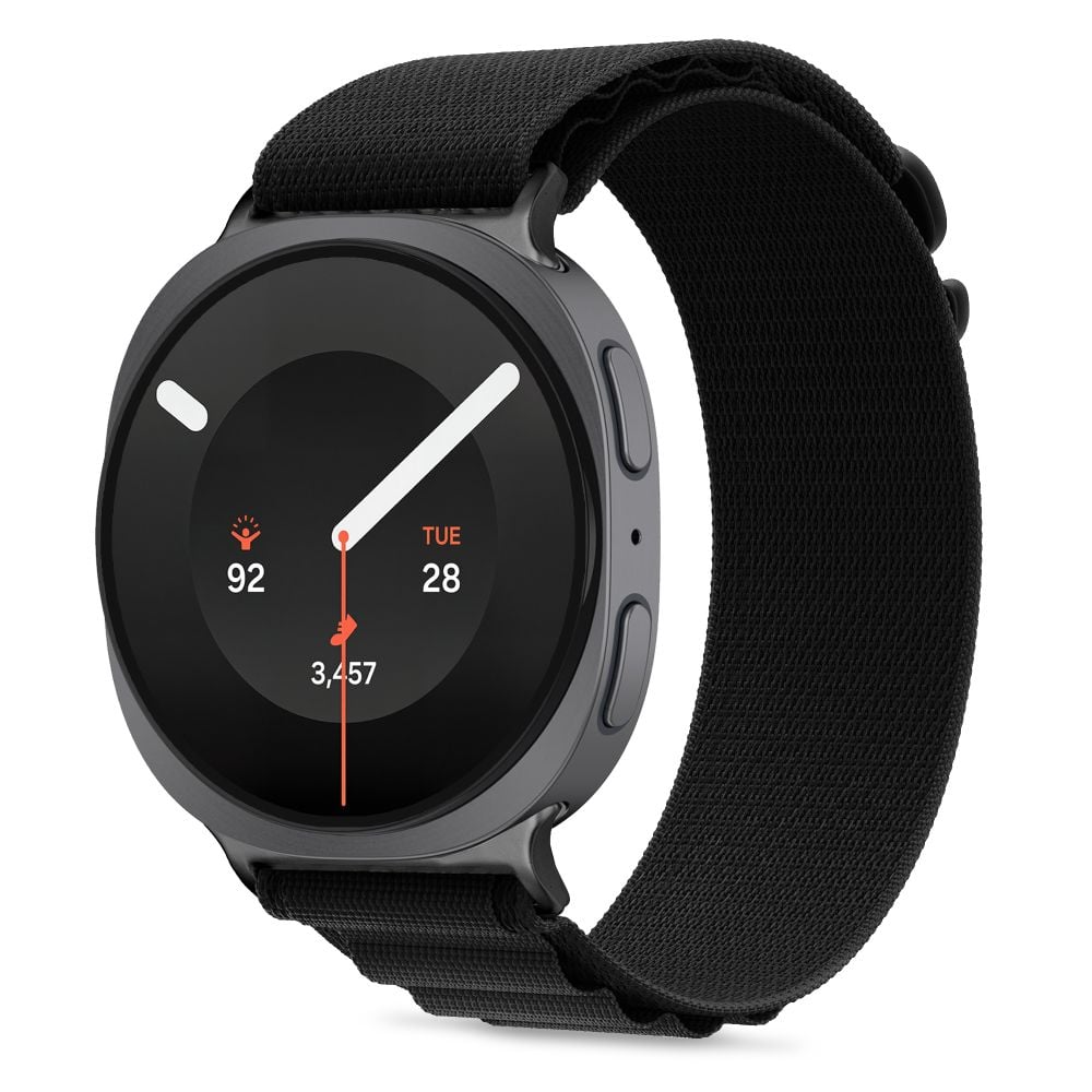 Tech-Protect Nylon Pro Samsung Galaxy Watch 8 / 9 / Classic (40 / 44 / 46 mm) Μαύρο - Image 2