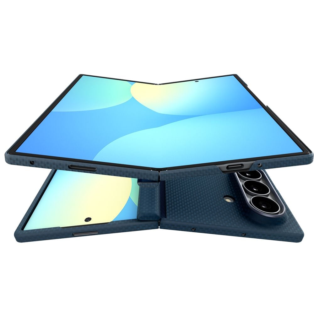 Spigen AirSkin Aramid MagSafe Galaxy Z Fold 8 Ultra Navy - Image 5