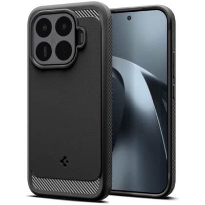Spigen Rugged Armor - θήκη για Xiaomi 17T - Μαύρο