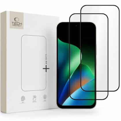 Tech-Protect Glass Fit+ Σκληρυμένο Γυαλί 2-Pack για Xiaomi Redmi 17 4G / 5G, Μαύρο