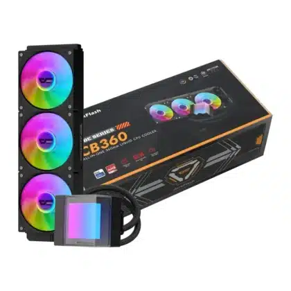 DarkFlash CB360 Ψύκτης CPU Υδρόψυξης, Μαύρος