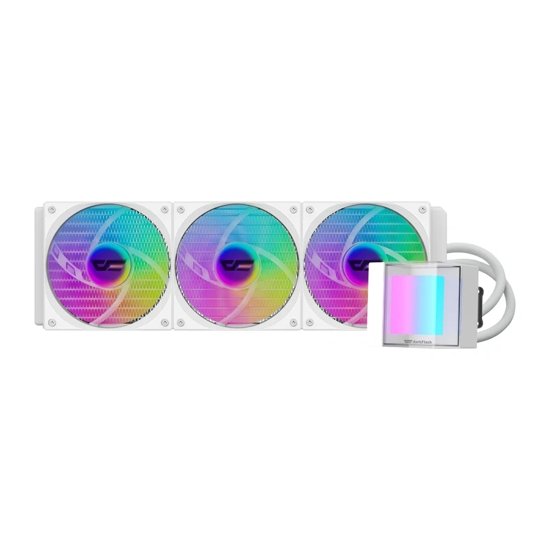 Darkflash CB360 Ψύκτης Επεξεργαστή Υγρού, Λευκός - Image 3
