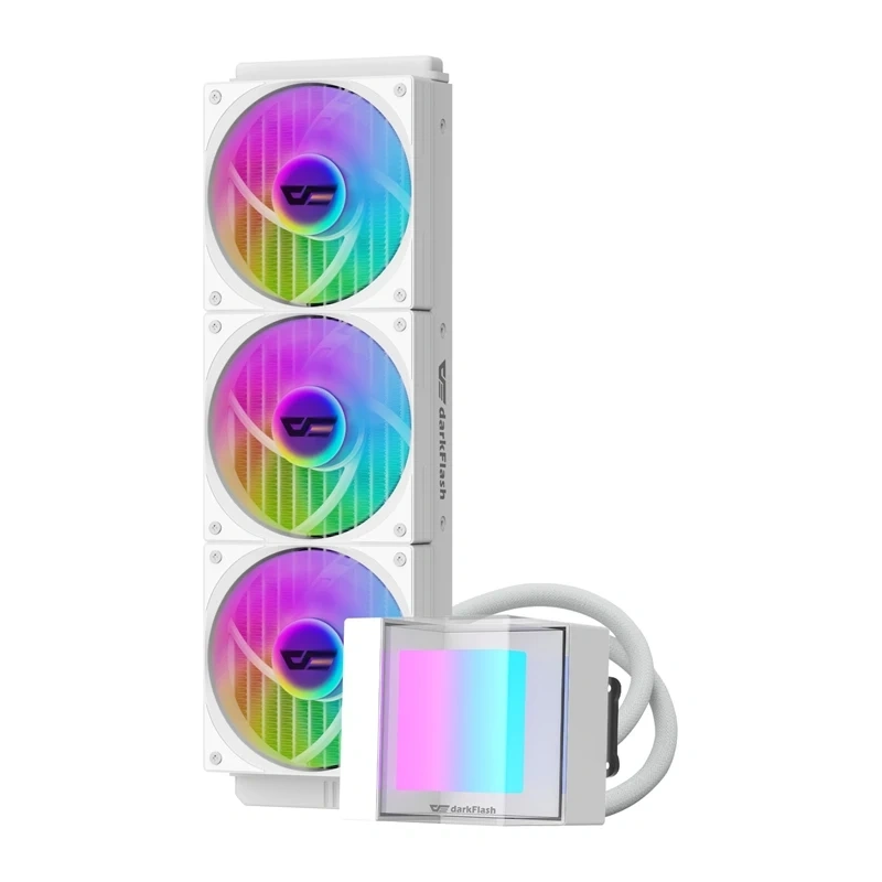 Darkflash CB360 Ψύκτης Επεξεργαστή Υγρού, Λευκός - Image 4