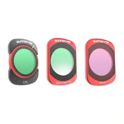 Sunnylife Σετ Φίλτρων για Osmo Pocket 4/3, CPL, ND16, 1/4 Black Mist