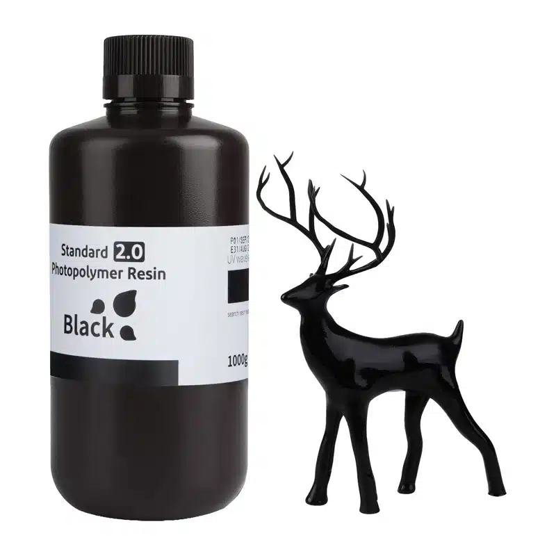 ELEGOO Standard 2.0 Ρητίνη 3D, Μαύρη - Image 2