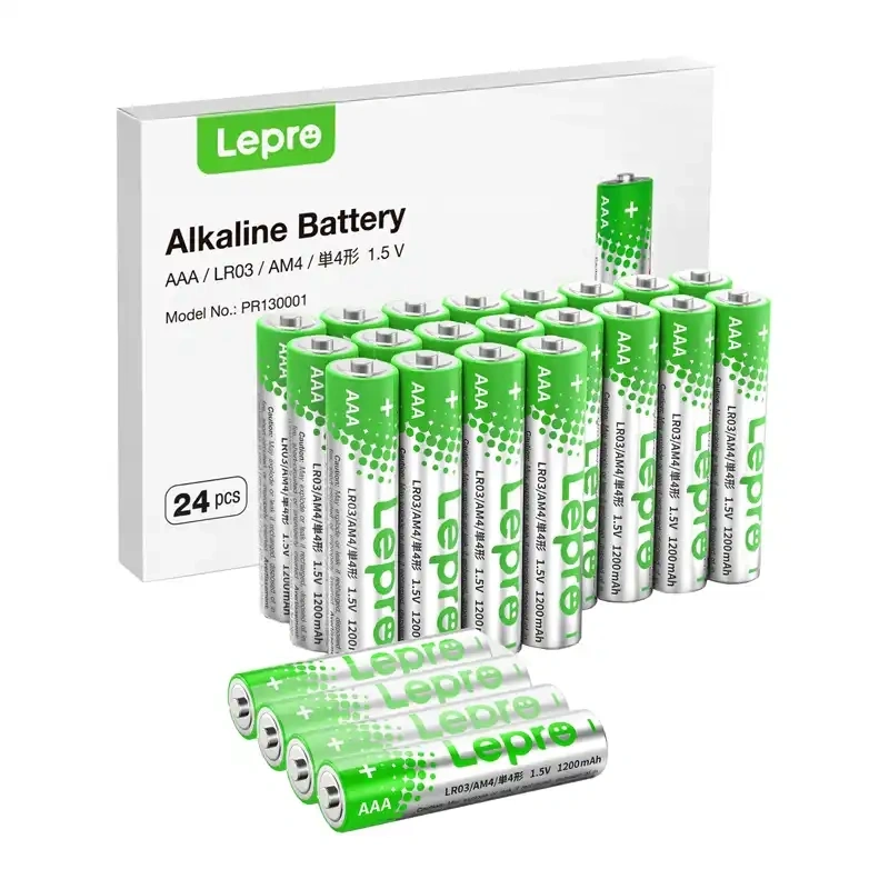 LEPRO 130001-24 Αλκαλικές Μπαταρίες AAA R3, Συσκευασία 24 Τεμαχίων - Image 2