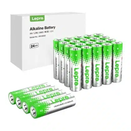 LEPRO 130002-24 Αλκαλικές Μπαταρίες AA R6, 24 Τεμάχια