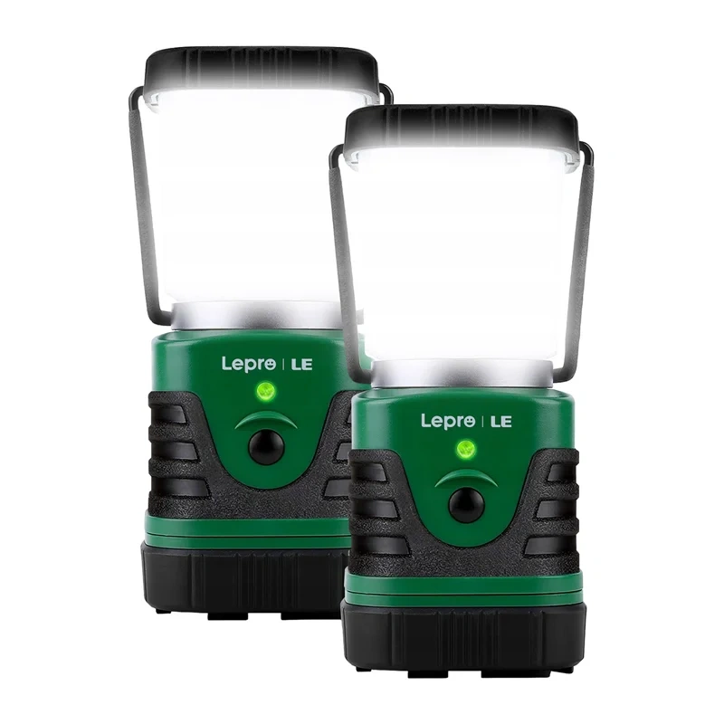 LEPRO 3300008-2 Λάμπα Κάμπινγκ, Σετ 2 Τεμαχίων, 4400 mAh - Image 2