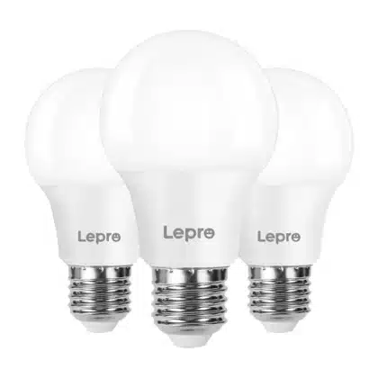LEPRO 100089-WW-EU-3 Λαμπτήρας LED E27 A60 8,5 W (60 W), 806 lm, 2700 K, Συσκευασία 3 Τεμαχίων