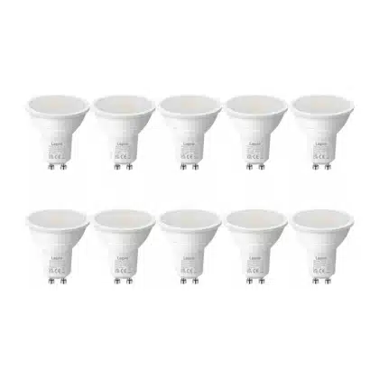 LEPRO 200081-DW-EU-10 Λαμπτήρας LED GU10 4,5 W 345 lm 6500 K 100°, 10 Τεμ.