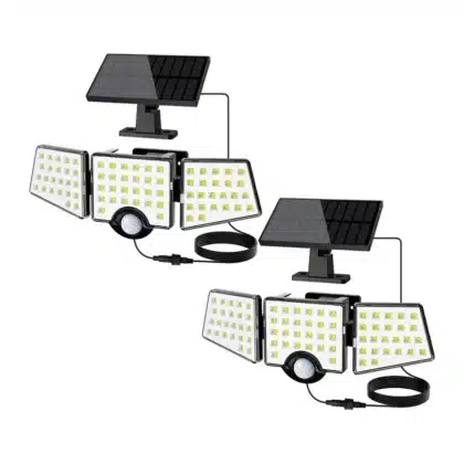 LEPRO 640005-DW-2 Ηλιακός Λαμπτήρας LED, Σετ 2 Τεμαχίων