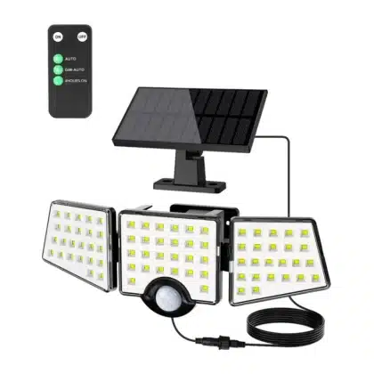 LEPRO 640005-DW Ηλιακός Λαμπτήρας LED με Αισθητήρα Κίνησης και Τηλεχειριστήριο