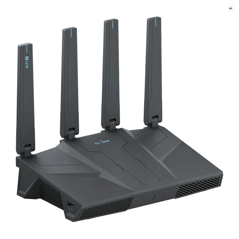 GL.iNet GL-BE6500 Δρομολογητής Wi-Fi 7, Διπλής Ζώνης, 6.500 Mb/s - Image 2