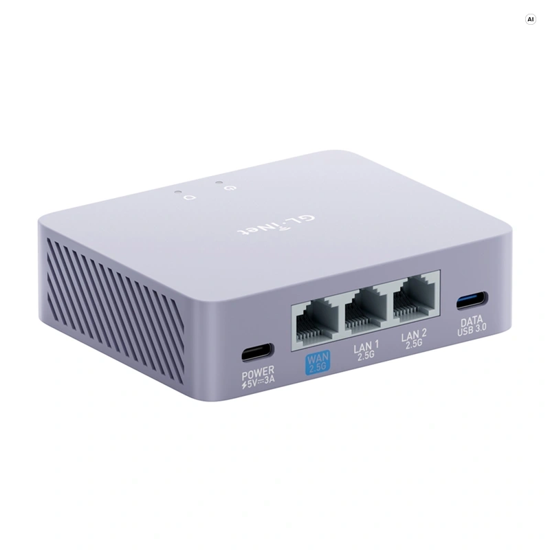GL.iNet GL-MT5000 Πύλη VPN, Ενσύρματη, 2.5 Gbps, Μαύρη - Image 2