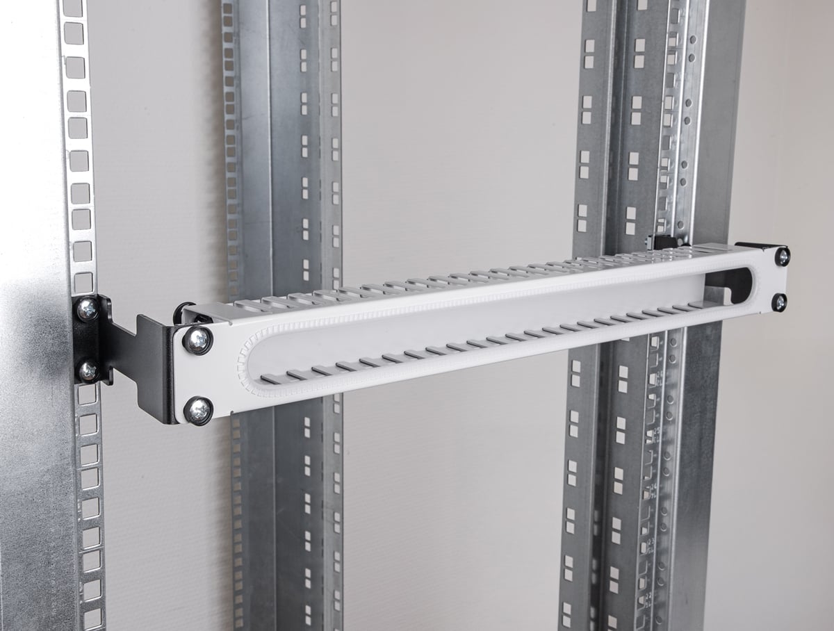 DELOCK αντάπτορας βάθους για rack 67272 έως 10cm 1U μαύρο - Image 2