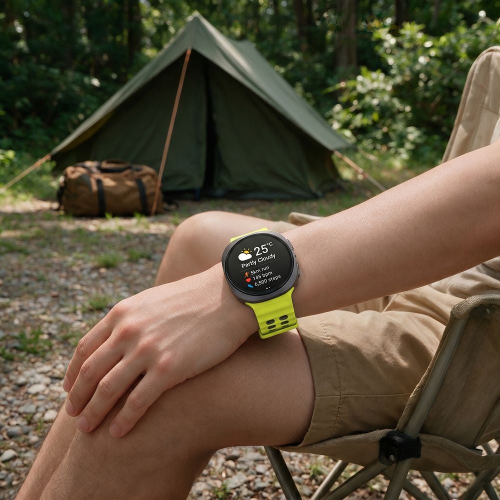 Tech-Protect Iconband Pro Samsung Galaxy Watch Ultra 1 / 2 2024-2026 (47 mm) Lime/Black - Image 4