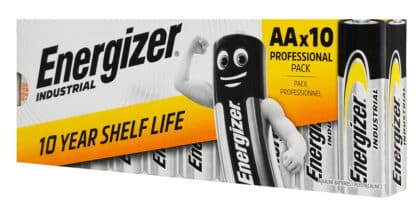 Energizer Μπαταρίες Αλκαλικές Industrial AA/LR6 1.5V, 10 Τεμάχια