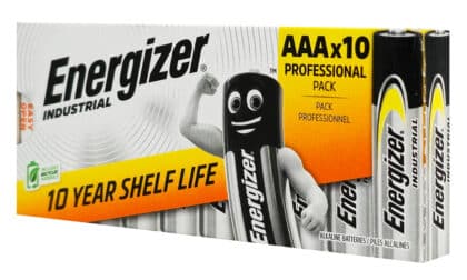 Energizer Μπαταρίες Industrial Αλκαλικές AAA/LR03, 1.5V, 10 Τεμάχια