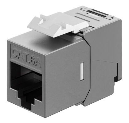 GOOBAY Keystone Module RJ45 77942, CAT 6A STP, Χωρίς Εργαλείο, Ασημί