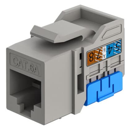 GOOBAY Keystone Module RJ45 77951, CAT 6A UTP Χωρίς Εργαλεία, Γκρι