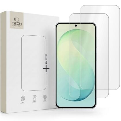 TECH-PROTECT Glass Fit+ 2-Pack Σκληρυμένο Γυαλί για Galaxy S26 FE, Διαφανές