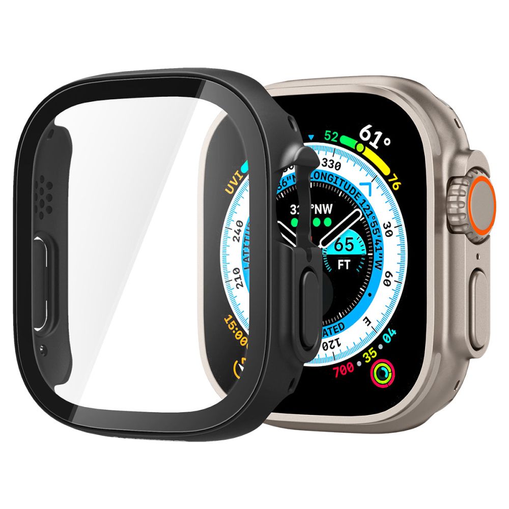 Spigen Thin Fit 360 Apple Watch Ultra 1 / 2 / 3 / 4 (49 mm) Μαύρο - Image 3