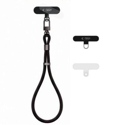 TECH-PROTECT C11S Λουράκι Καρπού Σχοινί, Obsidian Black