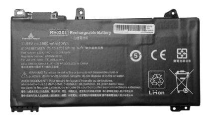 Powertech RE03-3S1P Μπαταρία Συμβατή για HP ProBook 430/440/450/455 G6