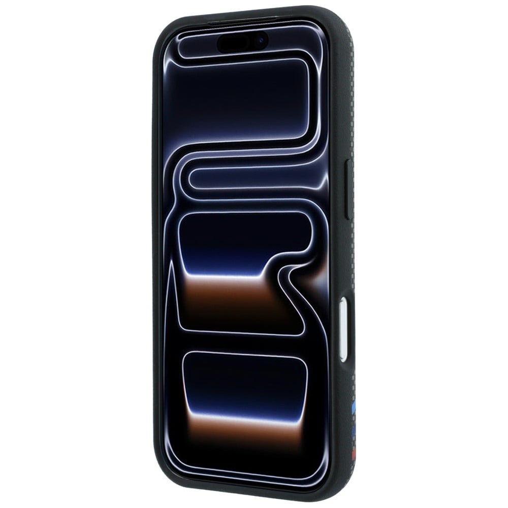BMW M Quadrille θήκη Kevlar Print Tricolor Lines & Metal Logo MagSafe για iPhone 18 Pro Max / 17 Pro - Image 5