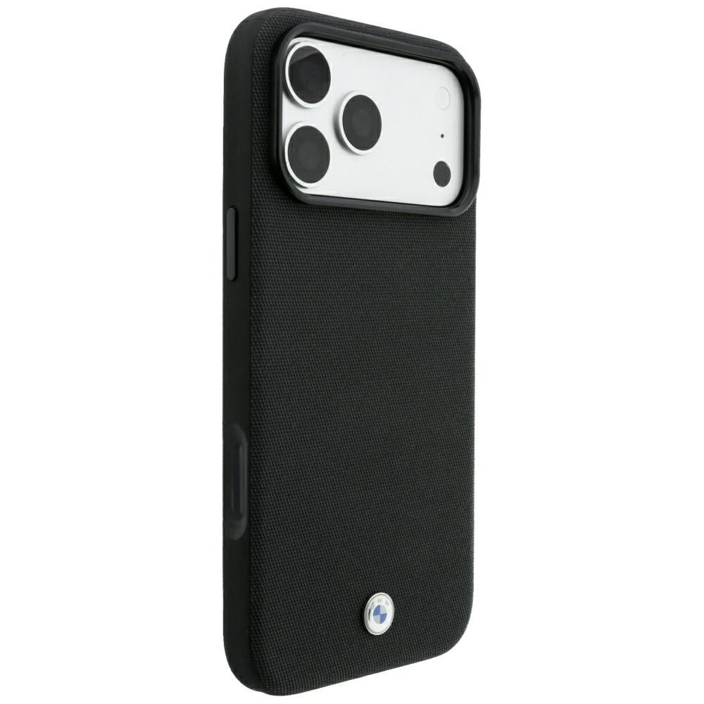 BMW Kevlar Metal Logo MagSafe - θήκη για Apple iPhone 18 Pro / 17 - Μαύρο - Image 4
