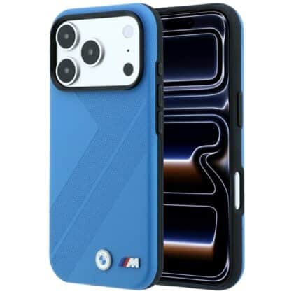 BMW M Tire Track Blue Line - θήκη για Apple iPhone 18 Pro Max / 17 Pro Max - Μπλε