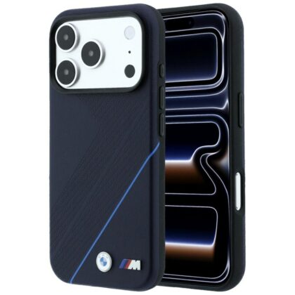 BMW M Tire Track Blue Line - θήκη για Apple iPhone 18 Pro Max / 17 Pro Max - Μπλε
