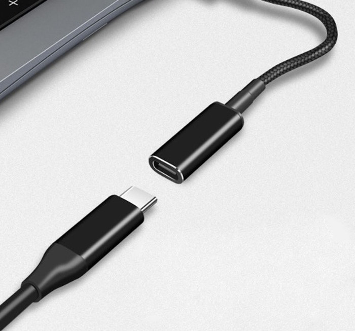 POWERTECH αντάπτορας τροφοδοσίας laptop USB-C σε Acer 5.5x1.7mm μαύρος - Image 2