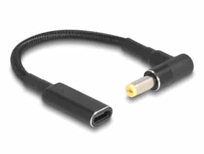 Powertech Αντάπτορας Τροφοδοσίας Laptop USB-C σε Acer 5.5x1.7mm, Μαύρος