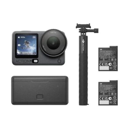 DJI Κάμερα Δράσης Osmo Action 6 Enchanced Combo 40 MPx 4k 120fps Μαύρο EU (CP.OS.00000505.02)