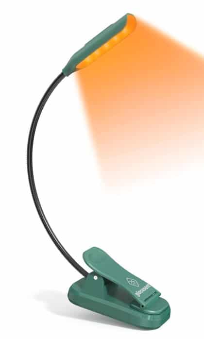 Glocusent GLCSNTBL102G LED Φακός Διαβάσματος Επαναφορτιζόμενος, 45lm, Πράσινος